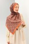 Tencel Monare Shawl Bud Orange - 2