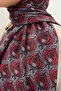 Tencel Monare Shawl Bud Black - 4