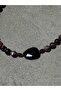 Purplish Red Garnet Stone Necklace - 4