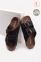 Women's 2-Piece Super Advantage Package Double Buckle Anatomical Comfortable Sole Stylish Women's Slippers - 2