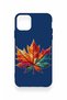 iPhone 11 Pro Max Compatible Colorful Leaf Pattern Silicone Case - 2
