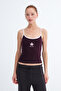 Embroidery Detailed Strappy Tank Top A1950