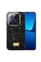 Xiaomi 14t Pro Case with Silicone Edges and Shiny Lux Diamond Cover