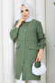 Women's Judge Collar Pocketed Button Closure Cap