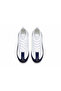 Men's Football Turf Shoes Lace-Up Soccer Training Shoes White/Navy Blue Size 40 - Model BX25085-4 - 3