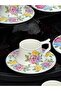 6-Person Porcelain Acar Ross Coffee Cup Set - 4