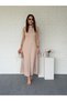 A-Line Sleeveless Midi Modal Dress - 8