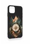 iPhone 11 Pro Max Compatible Compass Forest Pattern Silicone Case - 3