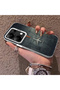 Poco M6 Pro 4g Compatible Silicone Edge Hard Back Case Couple Phone Case Airplane Patterned - 2