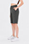 Women's Cotton Capri Dark Khaki-7003 - 2
