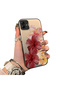 Samsung Galaxy A04E Compatible Silicone Edge Hard Back Case Couple Phone Case with Floral Pattern