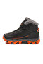 Black-Orange Fur Velcro Boys' Boots 2082 P - 4