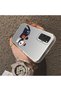 Samsung Galaxy S20 Fe Compatible Silicone Edge Hard Back Case Couple Phone Case with Football Pattern - 4