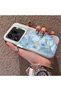 Oppo Find X9 Pro 5g Compatible Silicone Edge Hard Back Case Couple Phone Case with Floral Pattern - 2