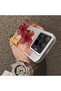 15t Pro Compatible Silicone Edge Hard Back Case Couple Phone Case with Floral Pattern - 4