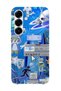 Samsung Galaxy S23 Plus Compatible Printed Transparent Phone Case |   Collection: Aeroglass Mirage