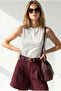 Women's White Roba Detailed Embroidered Blouse Blz-19003418 - 2