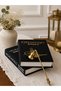 Set of 2 Fabric Decorative Book Boxes – Otem & Mic Book-Looking Hidden Storage Box - 3