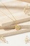 Star Motif Stone Yellow Steel Necklace - Stylish and Durable Women's Jewelry - 4