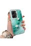 Poco X7 Pro Compatible Silicone Edge Hard Back Case Couple Phone Case with Floral Pattern