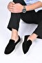Laceless Rubber Sole Genuine Leather Loafer 028-2000 Men's Shoes - 4