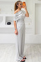 Extra Soft Touch Cupral Low Shoulder Bat Sleeve Set - 4