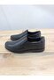 Men's Summer Shoes Genuine Inner and Outer Leather Light Sole Laceless and Orthopedic Black Color Flat Sole - 5