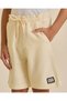 Boys Beige Plain Shorts - 4