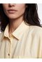 Lcw Vision Yellow Women's Shirt with Tie at the Waist - 3