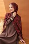 شال ريفا تينسل سبرينج بلوسومز بورجوندي - 2