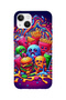 iPhone 14 Compatible Printed Transparent Phone Case |   Collection: Snacktoon Delight