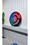 Spectrum - Digital Printed Black Metal Framed Real Glass Single Decorative Painting - 3