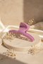 Marble Pattern Lilac Purple Hair Clip Stylish and Convenient Large Size Hair Claw for Women - 6