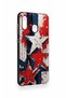 Samsung A20-A30 Compatible Star Flag Patterned Silicone Case - 3
