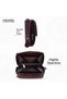 Leather Ladies Wallet for Woman with 14 Card Slots - Clutch Purse, Brown - 4