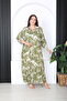 Xlmodam Women's Linen Fabric Plus Size Dress - 2
