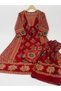 Maroon A-Line Kurta Pant Set - FFT8574 | Maroon - 3
