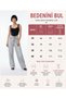Light Snow Gray Women's Lycra High Waist Wide Leg Loose Wide Leg Jeans - 3