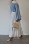 Women's Lined Linen Cotton Skirt - 7