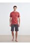 Standard Mold Men's Shorts Pajama Set (S6)