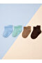 Cotton Baby Booties Socks / Seamless Toe / Set of 4 - 2