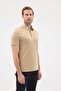 Polo Collar 100% Mercerized Cotton Men's T-Shirt - 2