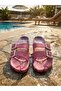 Summer Non-Slip Sole Two Buckle Girls' Slippers - 5