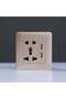 - Milano 2 Pin & 3 Pin Universal Socket With 2.1A Us