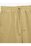 Cotton Pocketed Elastic Waist Lace-Up Trousers - 5