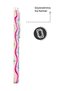 Samsung S25 Ultra Pink Wave Protect Slim Glossy Full Cover Print Camera Protected Phone Case - 4