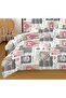 6 piece Polycotton Bed Sheet Queen Size (160x200+35) cm with Duvet Cover and Pillowcases - 2