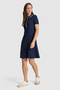 Women's Navy Blue Knitted Dress 50323495-Vr033