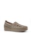 42660 Genuine Leather Beige Women's Daily Mother Shoes - 2