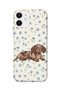 iPhone 12 Mini Compatible Printed Transparent Phone Case |   Collection: Dog Lover